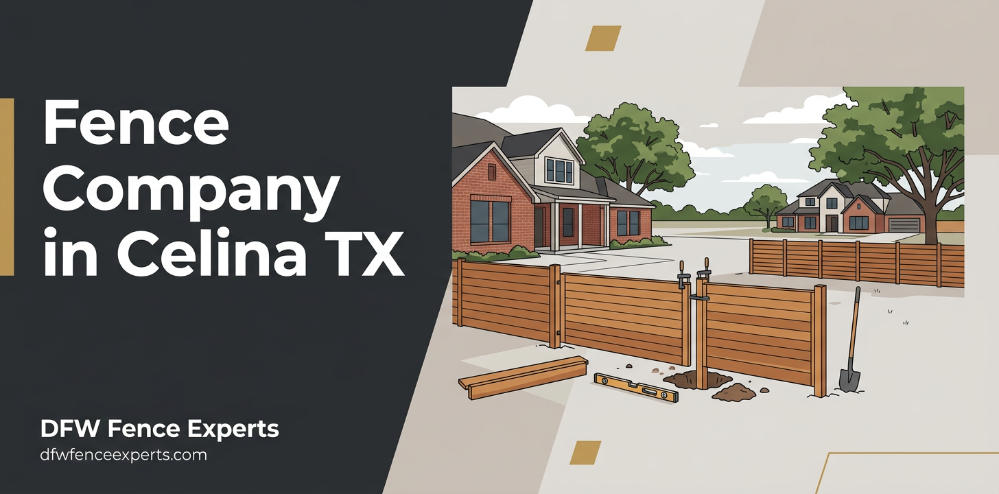 Celina fence installation and repair