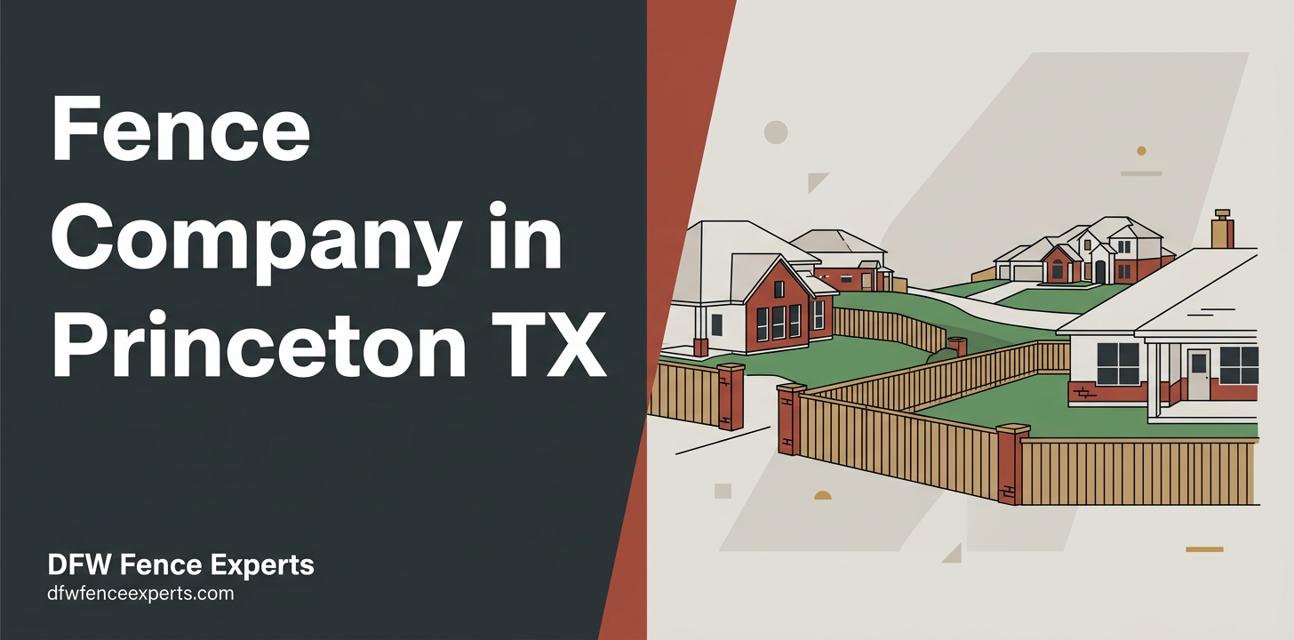 Princeton fence installation and repair